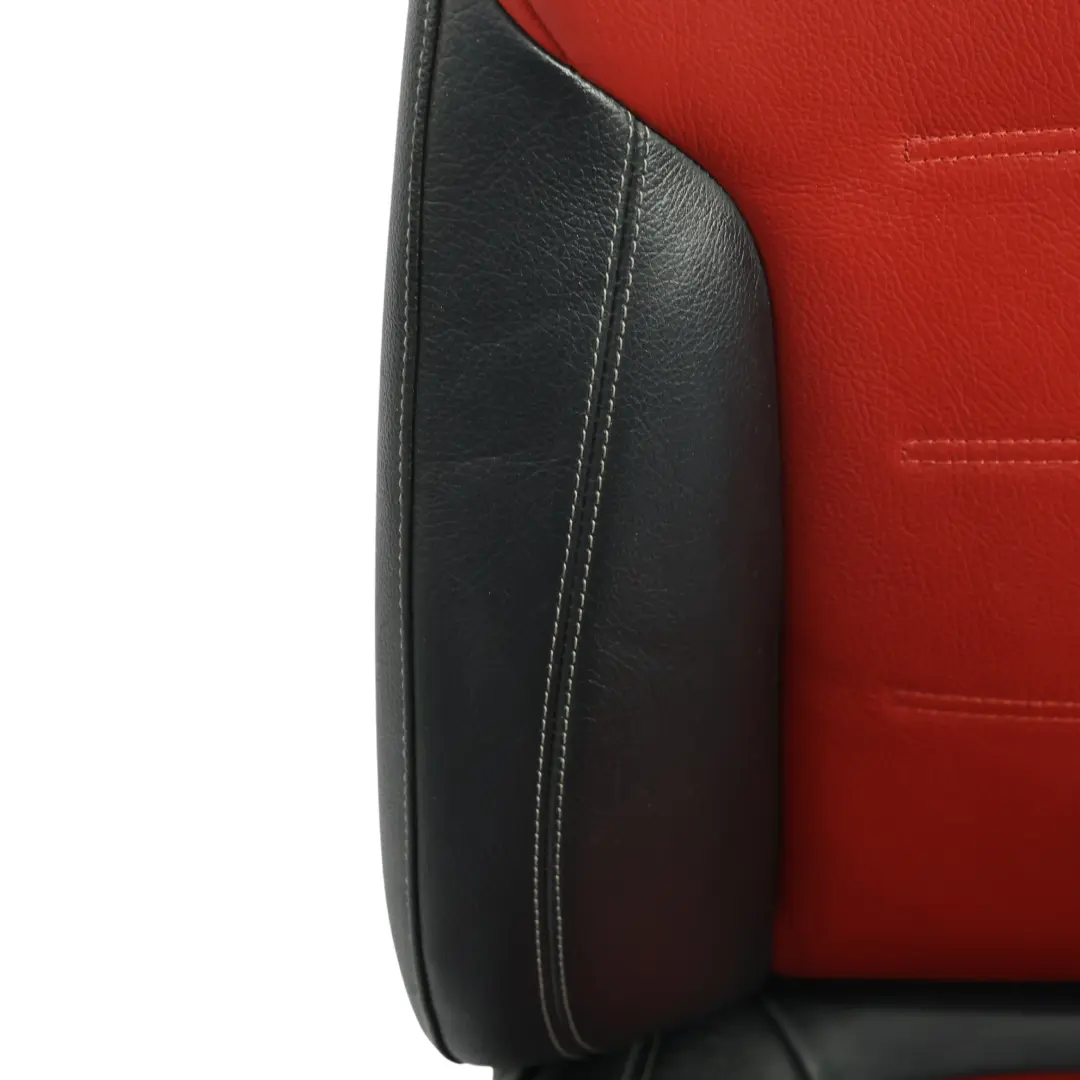 Siège Avant Gauche Chauffant À Mémoire En Cuir Noir Et Rouge pour Mercedes C118 W177 à propos du numéro de pièce A1779101502 Mercedes C118 W177 Siège Avant Gauche Chauffant À Mémoire En Cuir Noir Et Rouge - SKU A1779101502 - Numéro de pièce A1779101502