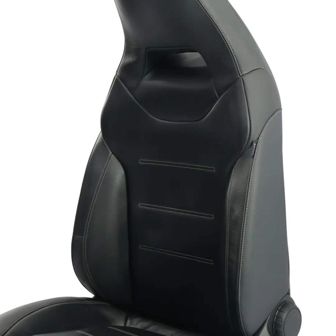 Comfort Front Seat Mercedes C118 W177 Left N/S Heated Interior Leather Black - SKU A1779108101-2 - Part number A1779108101