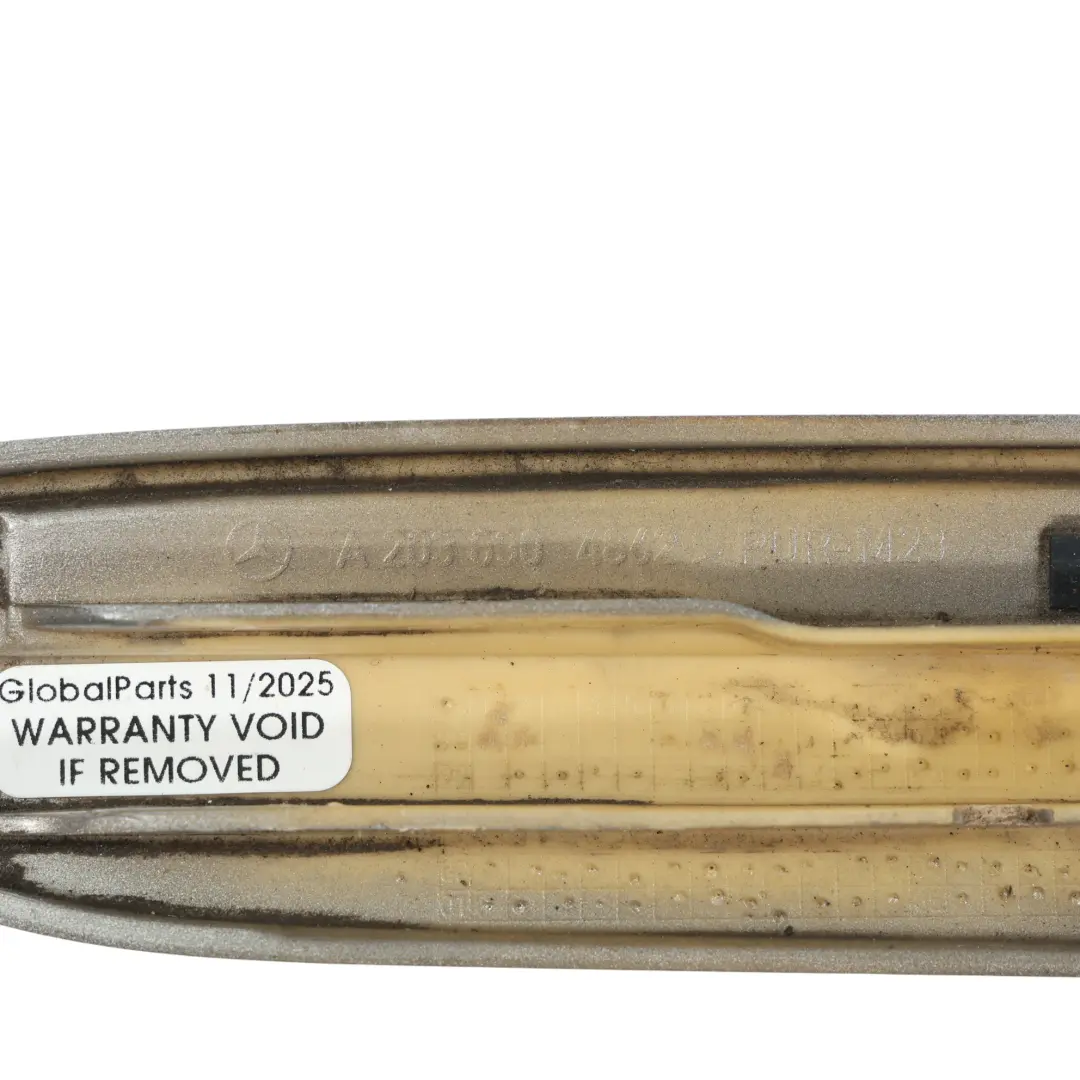 Mercedes C203 Listwa Błotnika Przód Prawo Srebrna - SKU A2036904862-CS - Numer Części A2036904862