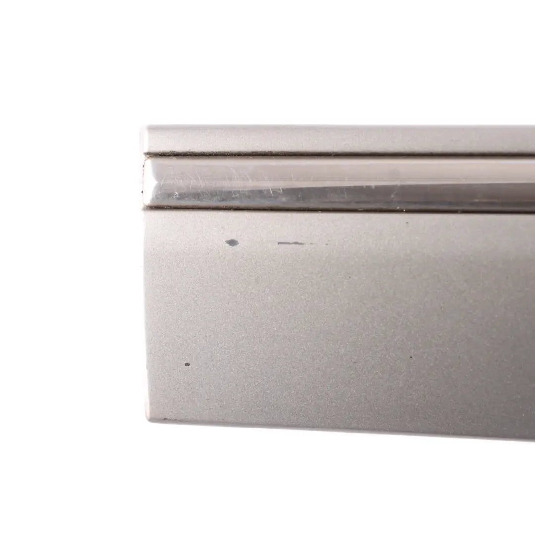 Trim Door Molding Strip Rear Left N/S Cubanite Silver Metallic-723 to Mercedes W203 with Part number A2036905162 Mercedes W203 Trim Door Molding Strip Rear Left N/S Cubanite Silver Metallic-723 - SKU A2036905162-CS - Part number A2036905162