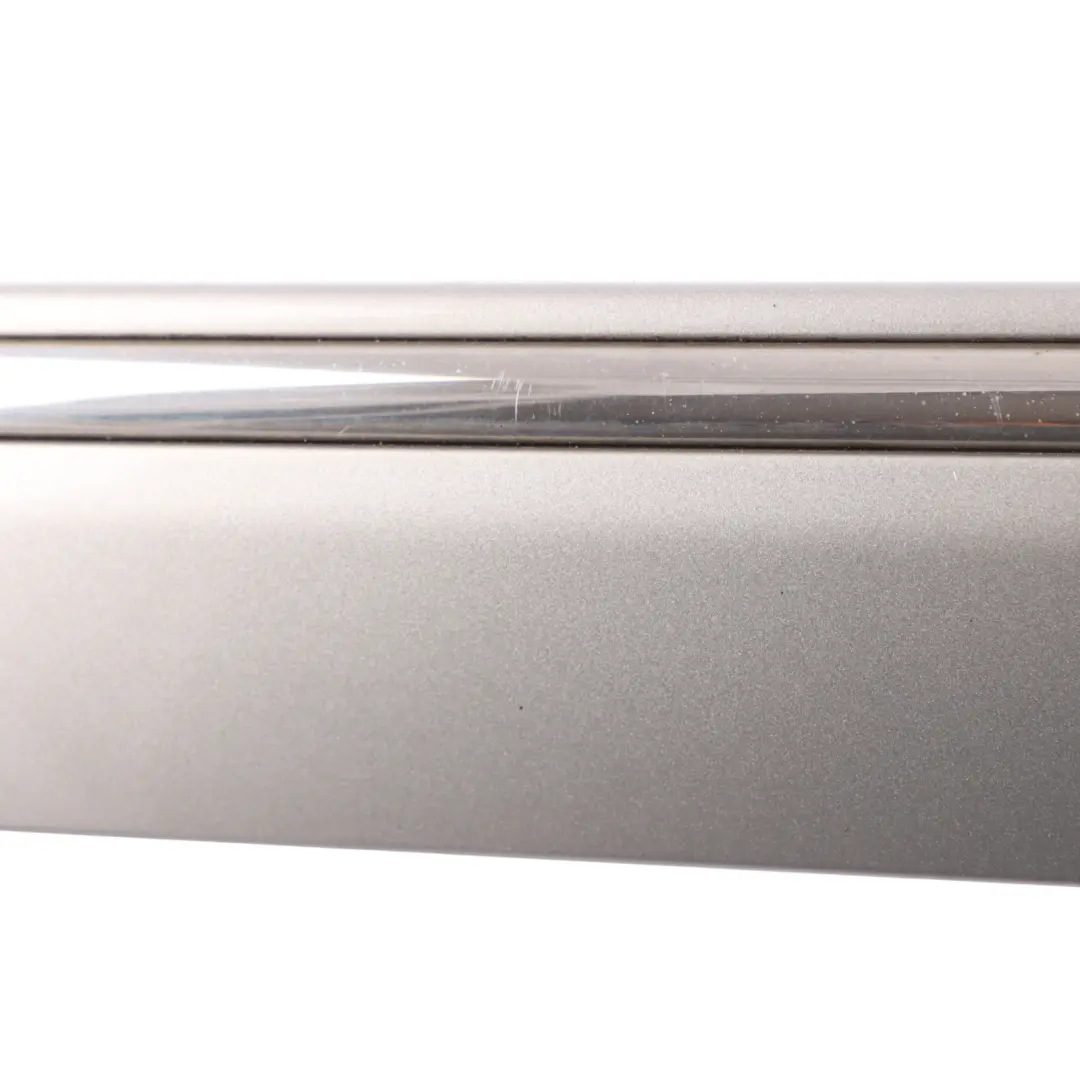 Trim Door Molding Strip Rear Left N/S Cubanite Silver Metallic-723 to Mercedes W203 with Part number A2036905162 Mercedes W203 Trim Door Molding Strip Rear Left N/S Cubanite Silver Metallic-723 - SKU A2036905162-CS - Part number A2036905162