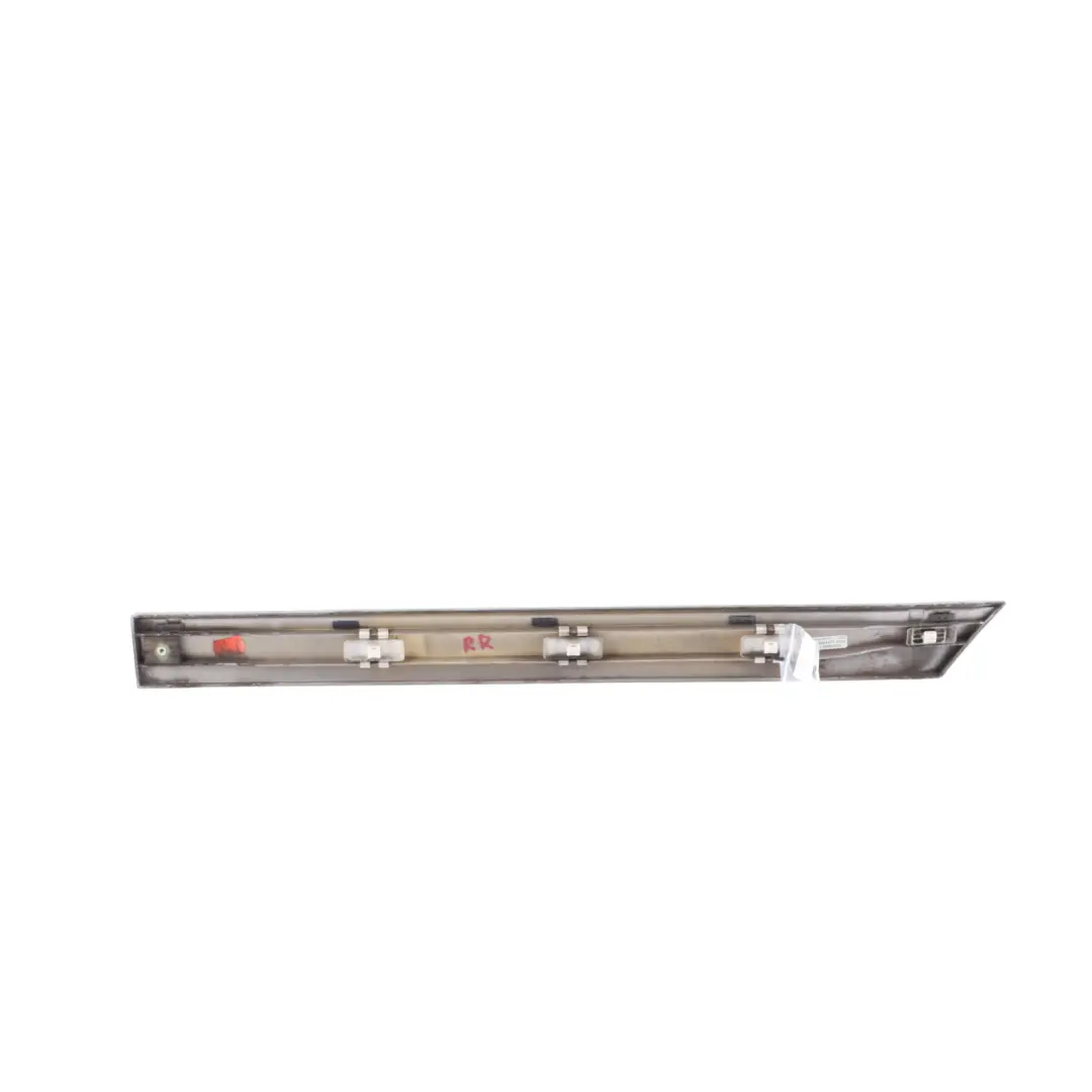 Trim Door Molding Strip Rear Right O/S Cubanite Silver - 723 to Mercedes W203 with Part number A2036905262 Mercedes W203 Trim Door Molding Strip Rear Right O/S Cubanite Silver - 723 - SKU A2036905262-CS - Part number A2036905262