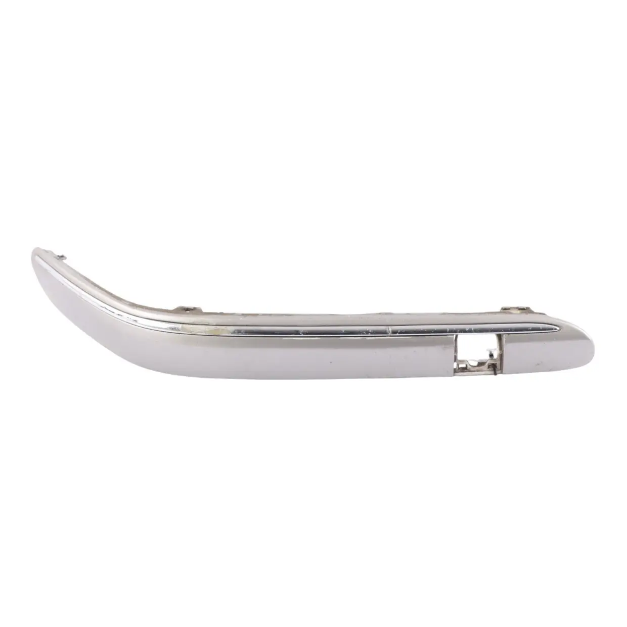 Mercedes W203 Front Bumper Moulding Trim Right O/S Strip Cubanite Silver - 723