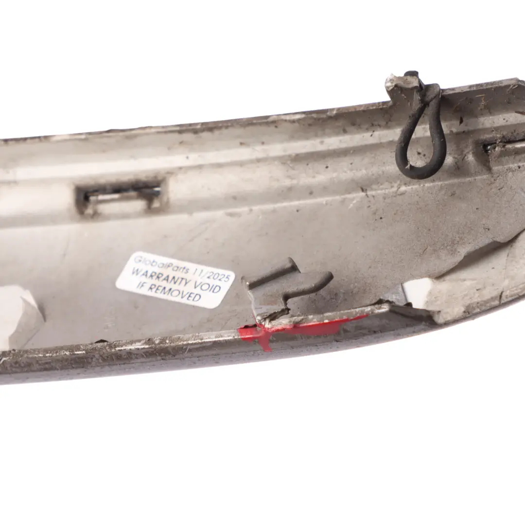 Mercedes W203 Front Bumper Moulding Trim Right O/S Strip Cubanite Silver - 723 - SKU A2038851821-CS - Part number A2038851821