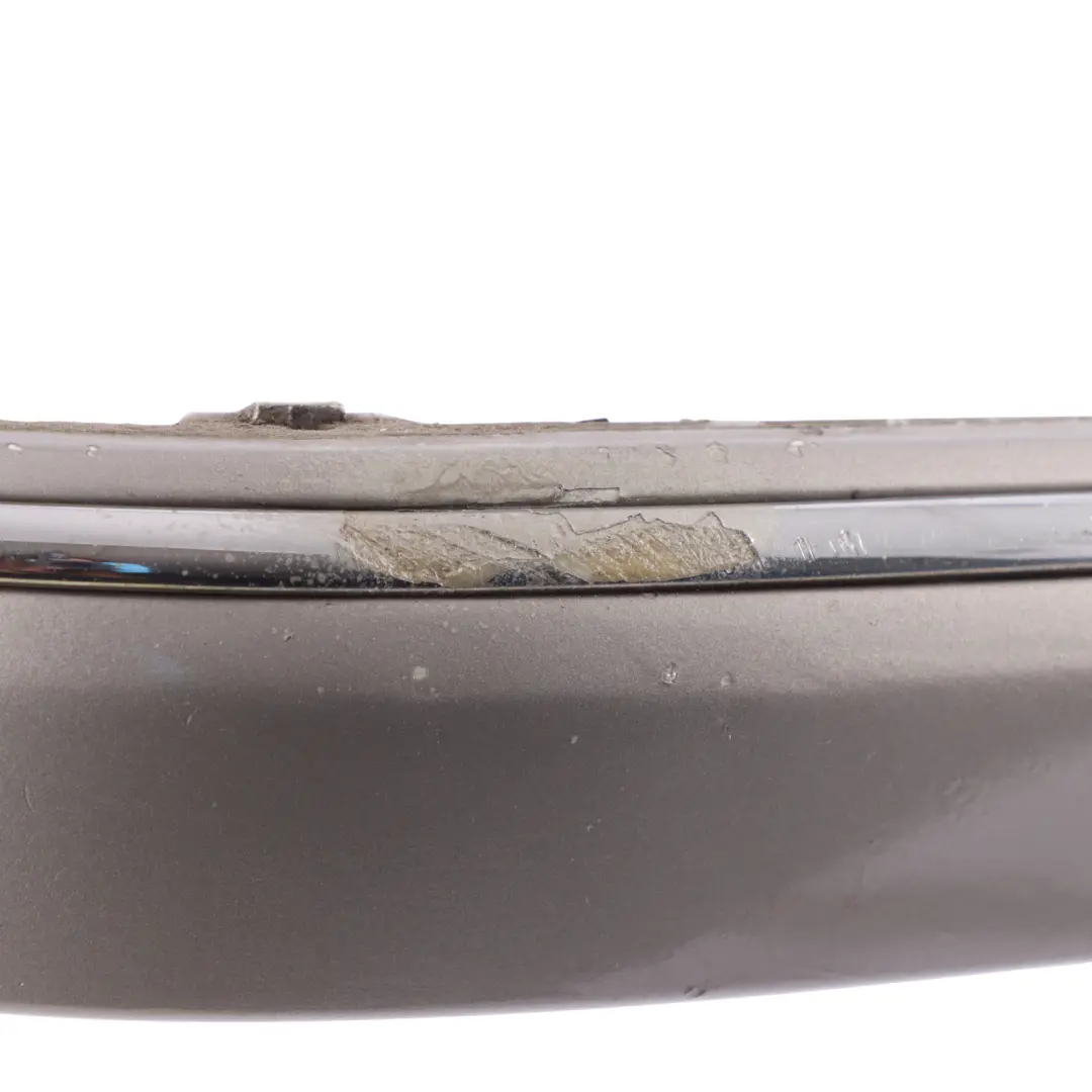 Front Bumper Moulding Trim Right O/S Strip Cubanite Silver - 723 to Mercedes W203 with Part number A2038851821 Mercedes W203 Front Bumper Moulding Trim Right O/S Strip Cubanite Silver - 723 - SKU A2038851821-CS - Part number A2038851821