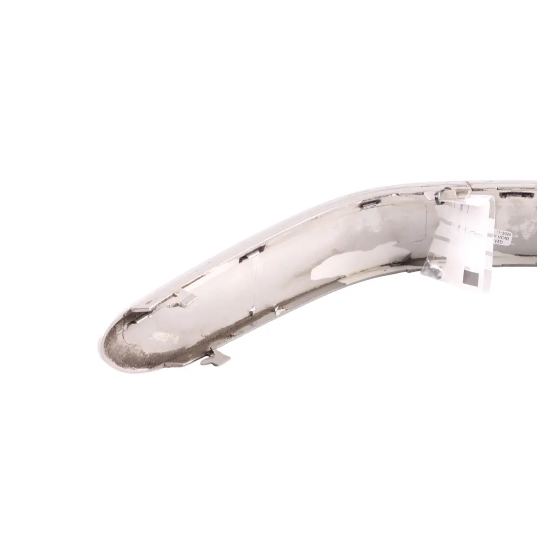 Mercedes W203 Front Bumper Corner Left N/S Trim Cubanite Silver-723 - SKU A2038856121-CS - Part number A2038856121