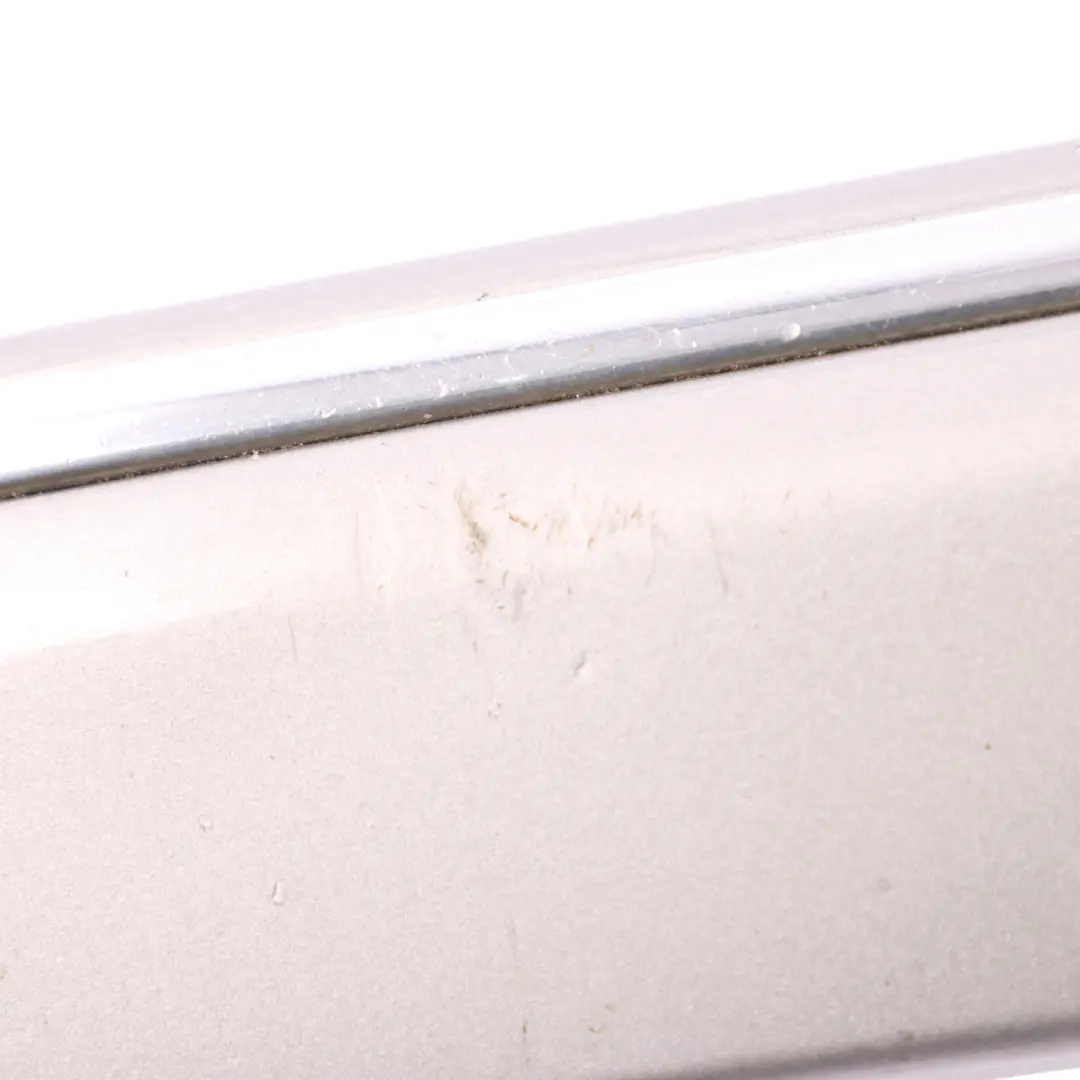 Mercedes W203 Front Bumper Corner Left N/S Trim Cubanite Silver-723 - SKU A2038856121-CS - Part number A2038856121