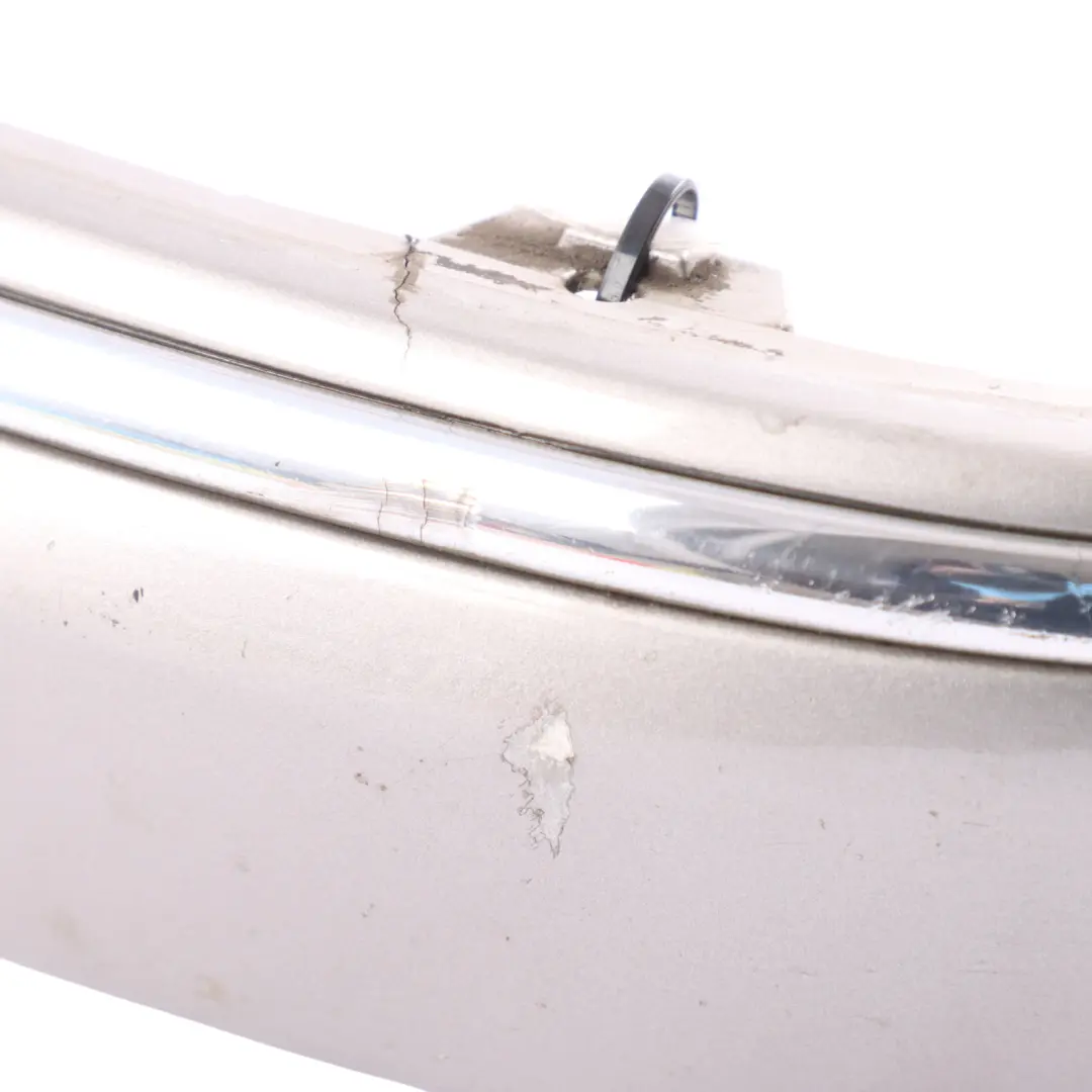 Front Bumper Corner Left N/S Trim Cubanite Silver-723 to Mercedes W203 with Part number A2038856121 Mercedes W203 Front Bumper Corner Left N/S Trim Cubanite Silver-723 - SKU A2038856121-CS - Part number A2038856121