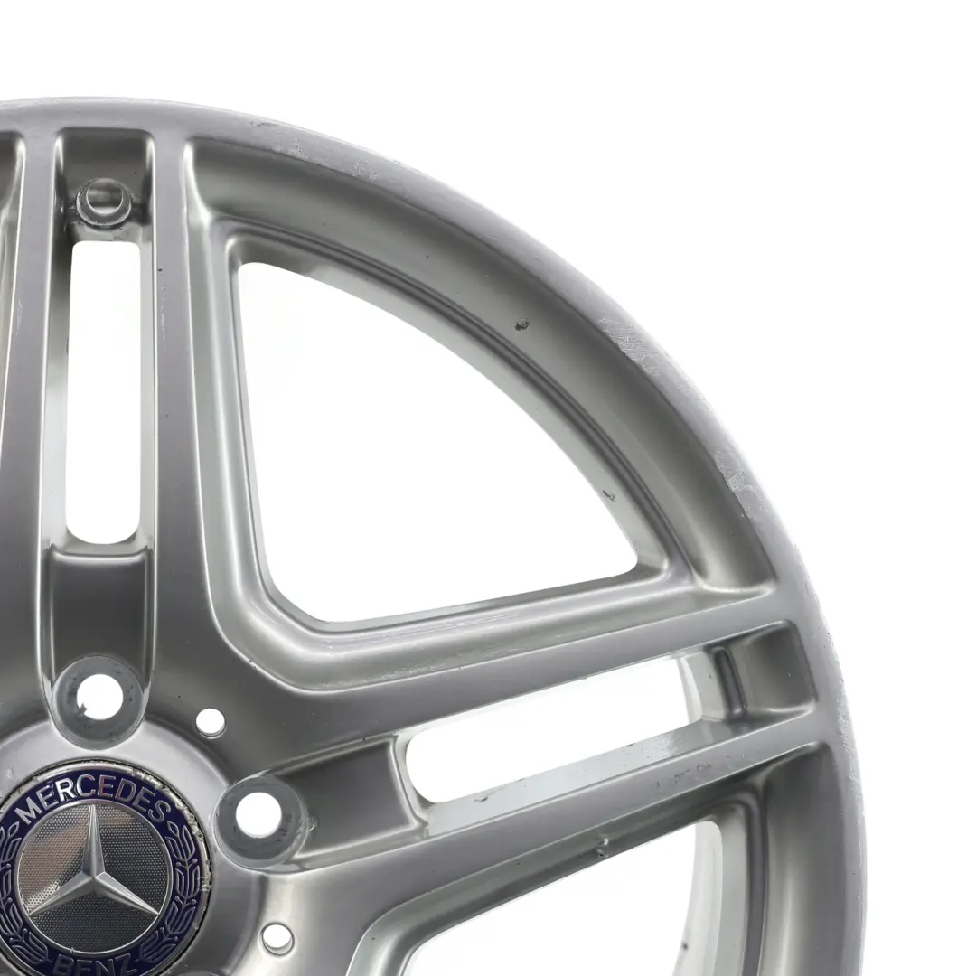 Mercedes W204 AMG Rear Silver Alloy Wheel Rim 18" 8,5J ET:54 - SKU A2044014202-1 - Part number A2044014202