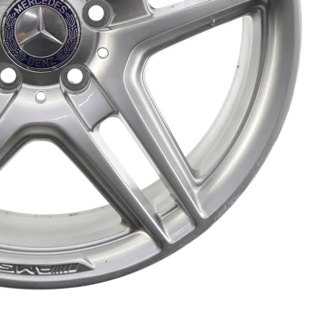 Alloy Wheel Rim 18" 8,5J ET:54 to Mercedes W204 AMG Rear Silver with Part number A2044014202 Mercedes W204 AMG Rear Silver Alloy Wheel Rim 18" 8,5J ET:54 - SKU A2044014202-1 - Part number A2044014202