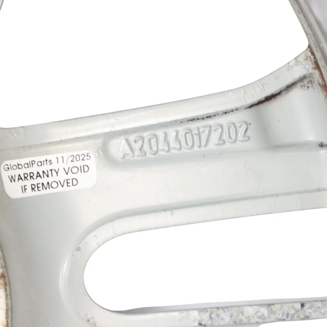  Llanta de aleación Mercedes W204 16" ET:43 7J 5 Radios dobles - SKU A2044017202-1 - Número de pieza A2044017202