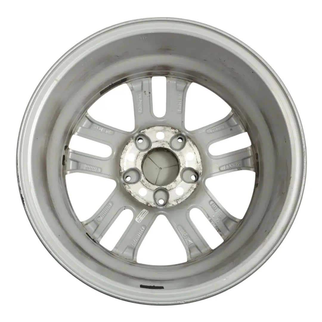 Mercedes W204 Alloy Wheel Rim 16" ET:43 7J 5 Double Spoke - SKU A2044017202-4 - Part number A2044017202