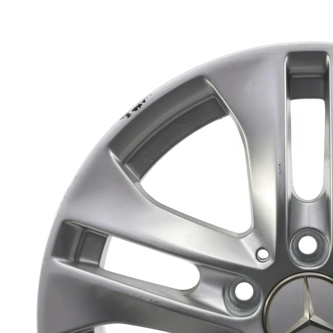 Alloy Wheel Rim 16" ET:43 7J 5 Double Spoke to Mercedes W204 with Part number A2044017202 Mercedes W204 Alloy Wheel Rim 16" ET:43 7J 5 Double Spoke - SKU A2044017202-4 - Part number A2044017202