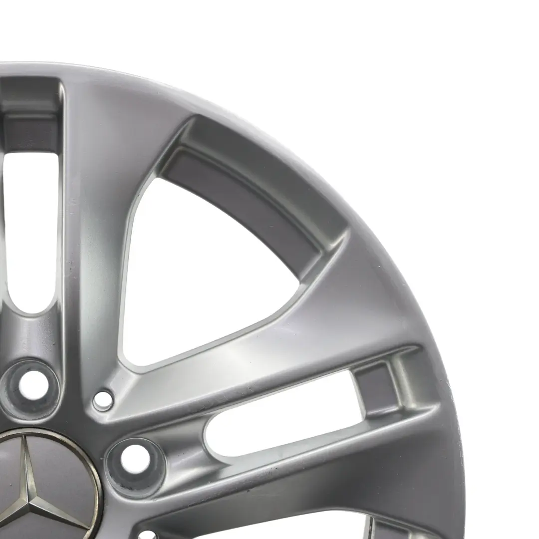 Alloy Wheel Rim 16" ET:43 7J 5 Double Spoke to Mercedes W204 with Part number A2044017202 Mercedes W204 Alloy Wheel Rim 16" ET:43 7J 5 Double Spoke - SKU A2044017202-4 - Part number A2044017202