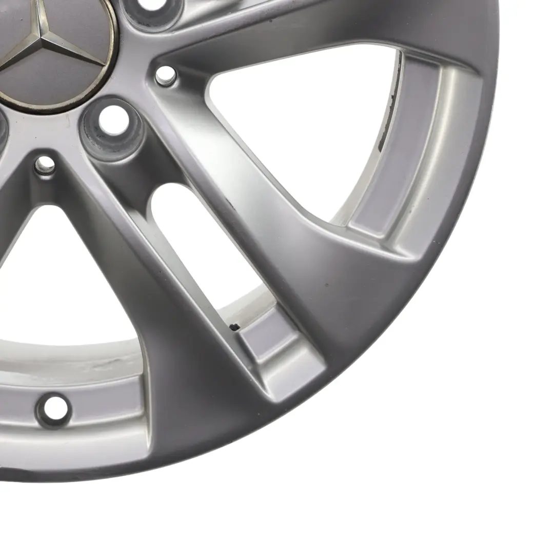 Alloy Wheel Rim 16" ET:43 7J 5 Double Spoke to Mercedes W204 with Part number A2044017202 Mercedes W204 Alloy Wheel Rim 16" ET:43 7J 5 Double Spoke - SKU A2044017202-4 - Part number A2044017202