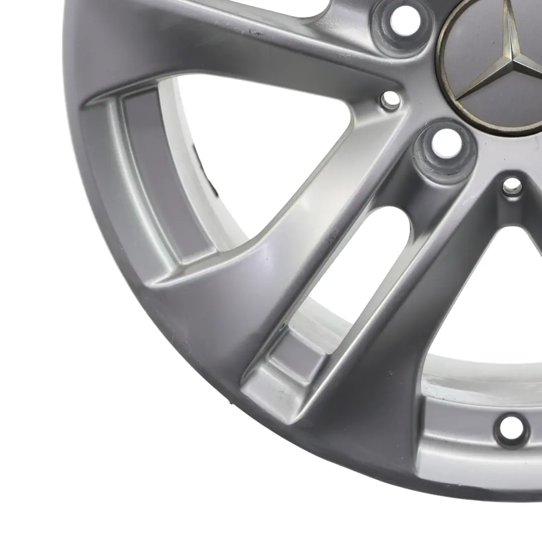 Mercedes W204 Alloy Wheel Rim 16" ET:43 7J 5 Double Spoke - SKU A2044017202-4 - Part number A2044017202