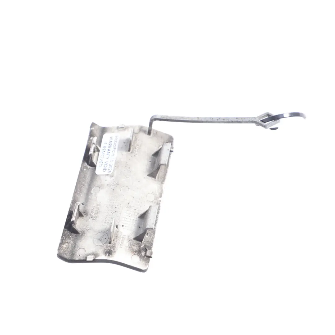 Mercedes W204 Rear Bumper Towing Hook Cover Cap Obsidian Black - 197 - SKU A2048850226-OB - Part number A2048850226