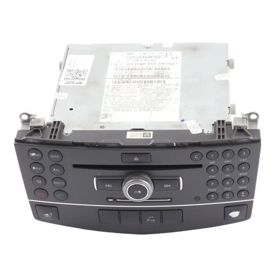 Radio Player Comand Navi CD Head Unit to Mercedes W204 with Part number A2049061002 Mercedes W204 Radio Player Comand Navi CD Head Unit - SKU A2049061002-4 - Part number A2049061002