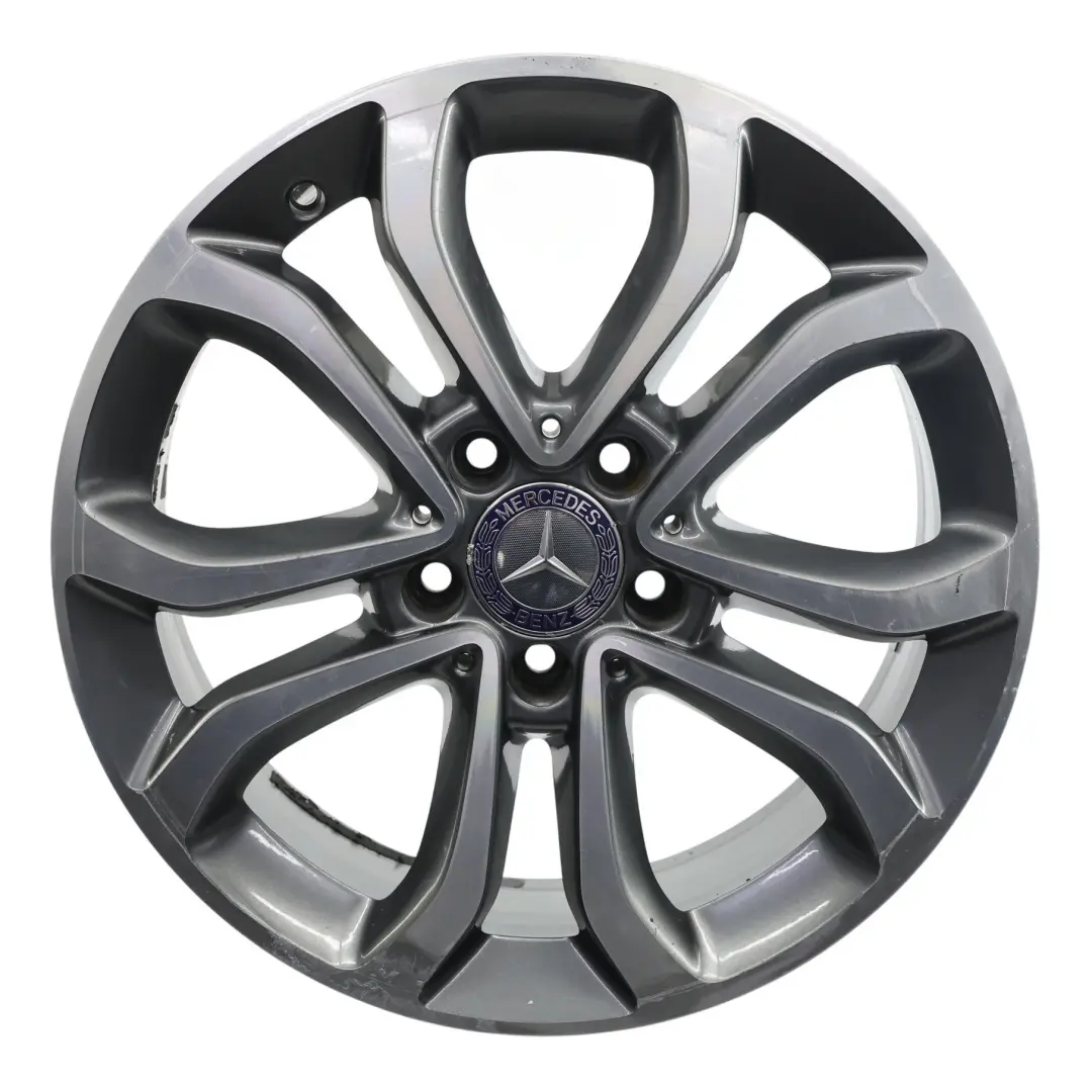 Wheel Rim Mercedes W205 Alloy 5-Double-Spoke 17" 7J ET:48,5 - SKU A2054010200-1 - Part number A2054010200