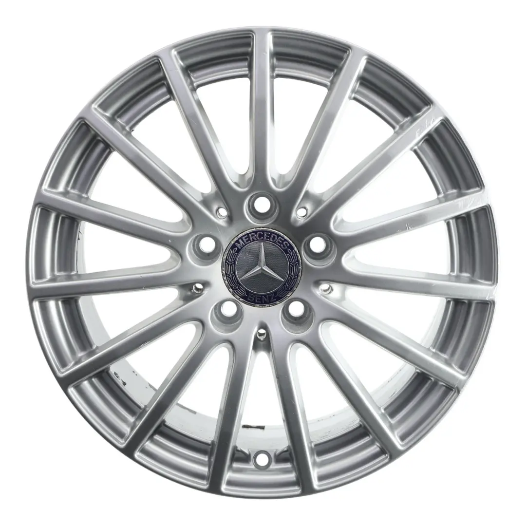 Llanta Mercedes W205 Llanta de aleación 15 radios 16" 6,5J ET:38 para con número de pieza A2054012502 Llanta Mercedes W205 Llanta de aleación 15 radios 16" 6,5J ET:38 - SKU A2054012502-1 - Número de pieza A2054012502