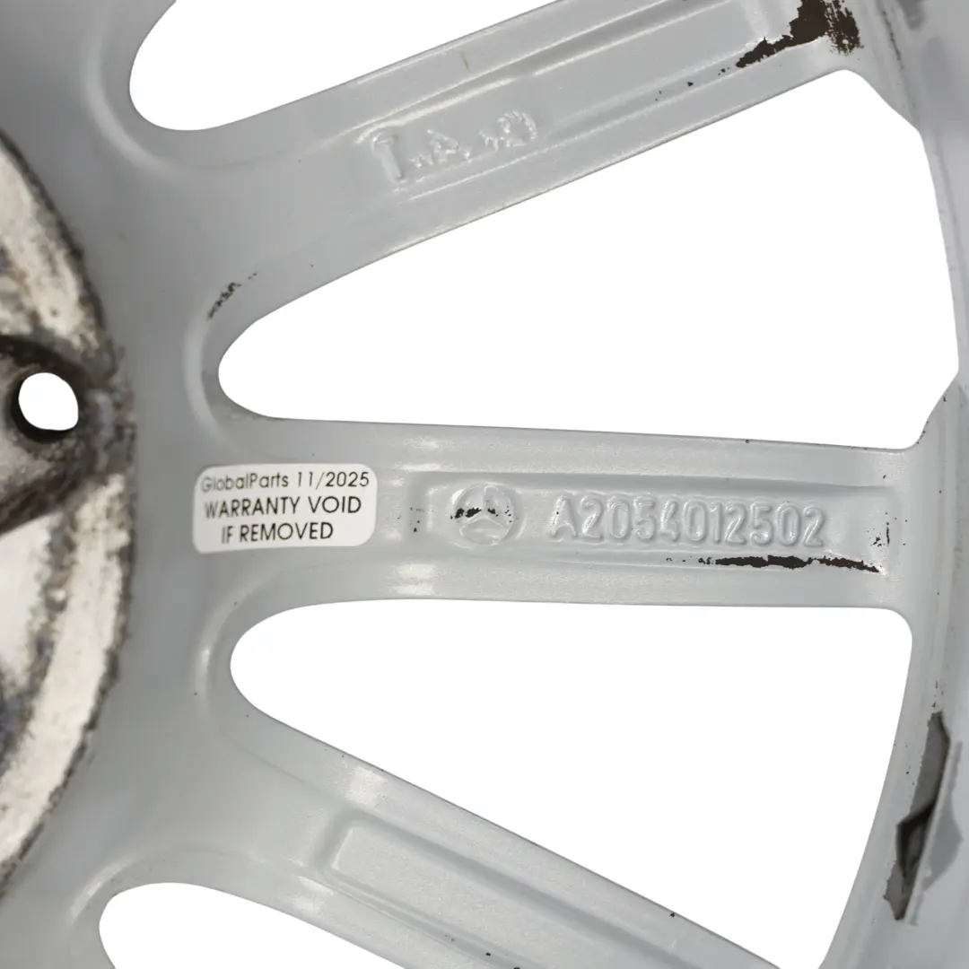  Cerchio Mercedes W205 Cerchio in lega 15 razze 16" 6,5J ET:38 - SKU A2054012502-2 - Numero di parte A2054012502