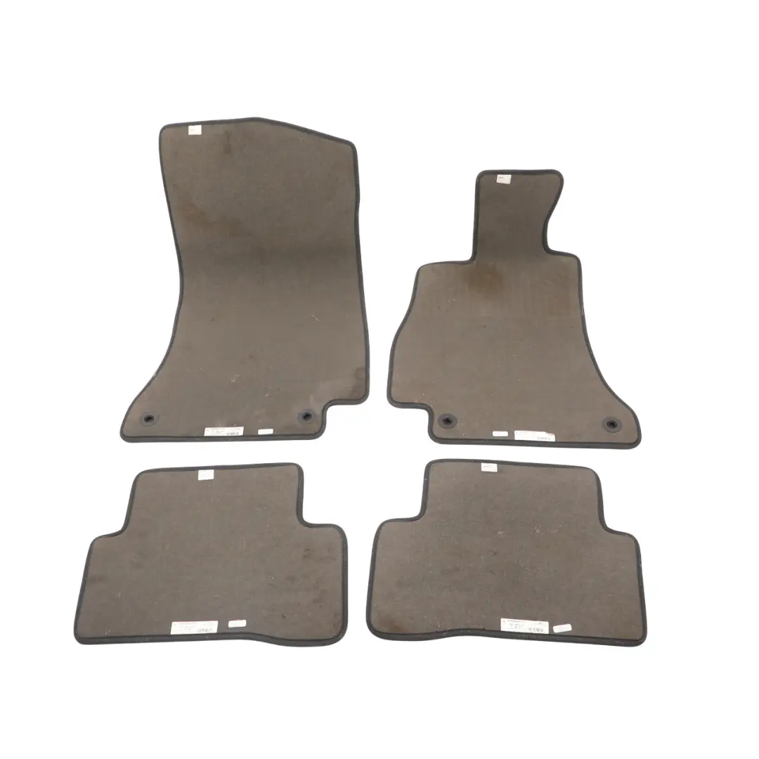 Mercedes W205 AMG Floor Mats Set Interior Front Rear Covers Black - SKU RHD-A2056802501-1 - Part number A2056802501
