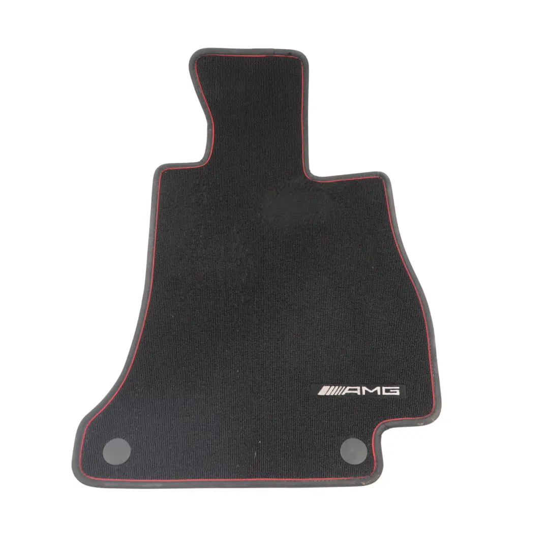 Mercedes W205 AMG Floor Mats Set Interior Front Rear Covers Black - SKU RHD-A2056802501-1 - Part number A2056802501