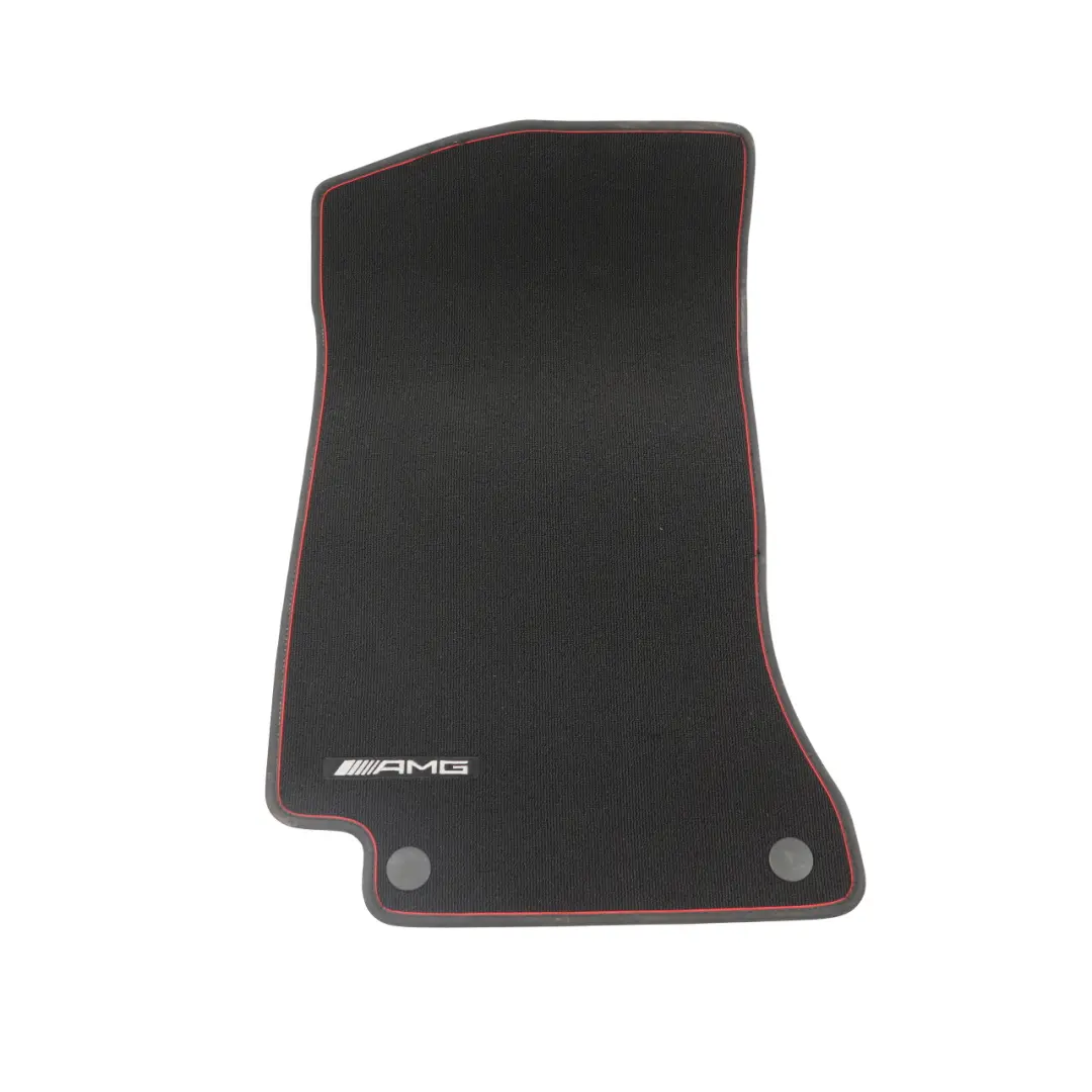 Mercedes W205 AMG Floor Mats Set Interior Front Rear Covers Black - SKU RHD-A2056802501-1 - Part number A2056802501