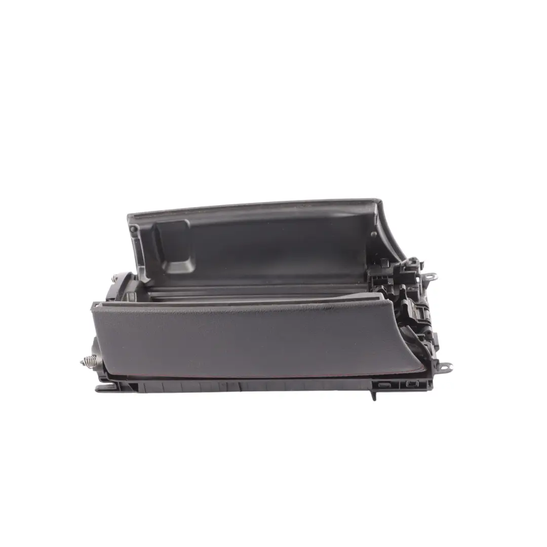 Mercedes W205 Centre Console Armrest Black Leather Red Stitching - SKU A2056805106 - Part number A2056805106