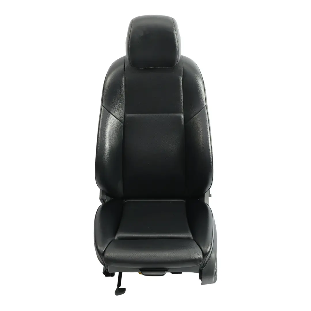 Fotel Przedni Lewy Przód Grzany Skóra Czarny do Mercedes W205 o numerze A2059100747 Mercedes W205 Fotel Przedni Lewy Przód Grzany Skóra Czarny - SKU A2059100747-5 - Numer Części A2059100747