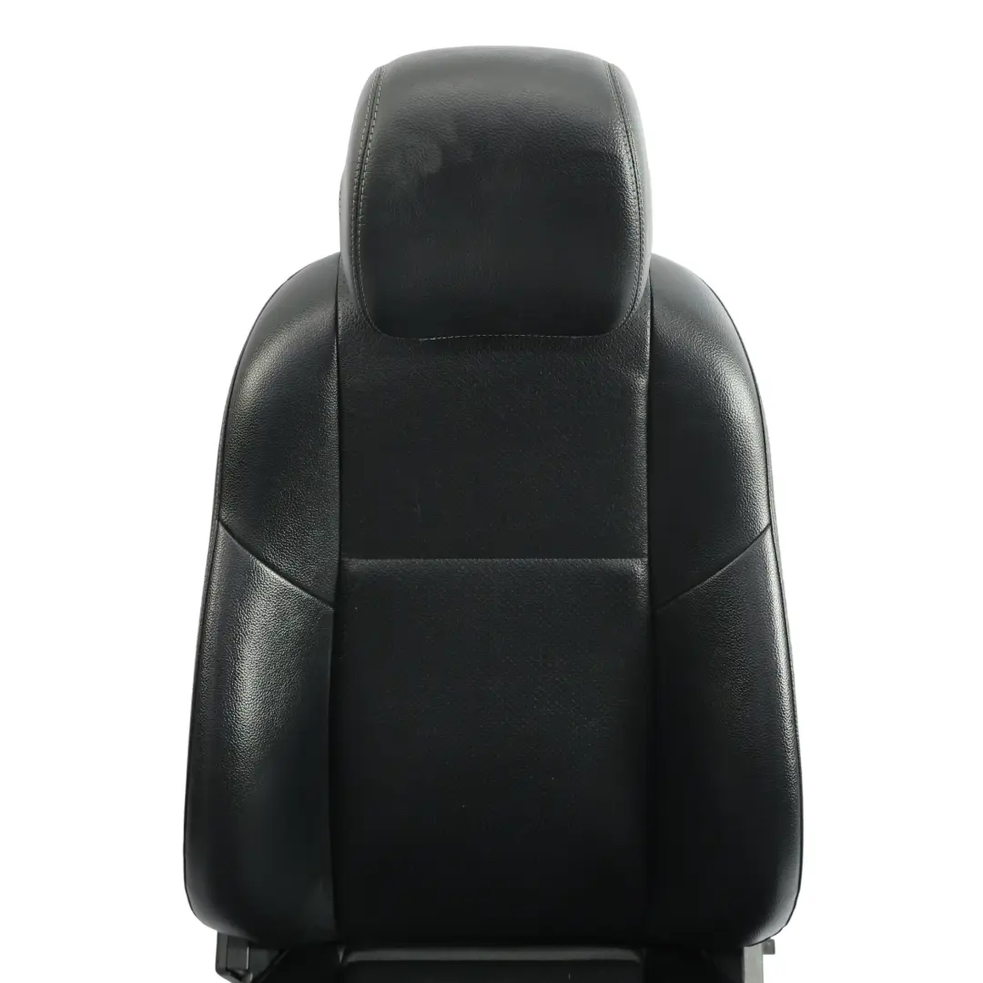 Mercedes W205 Sedile Anteriore Sinistro Riscaldato Interno Finta Pelle Nero - SKU A2059100747-5 - Numero di parte A2059100747