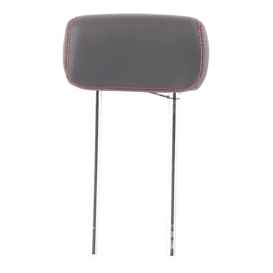 Reposacabezas Trasero Cuero Negro Costura Roja Izquierdo Derecho para Mercedes W205 con número de pieza A2059703000 Mercedes W205 Reposacabezas Trasero Cuero Negro Costura Roja Izquierdo Derecho - SKU A2059703000 - Número de pieza A2059703000