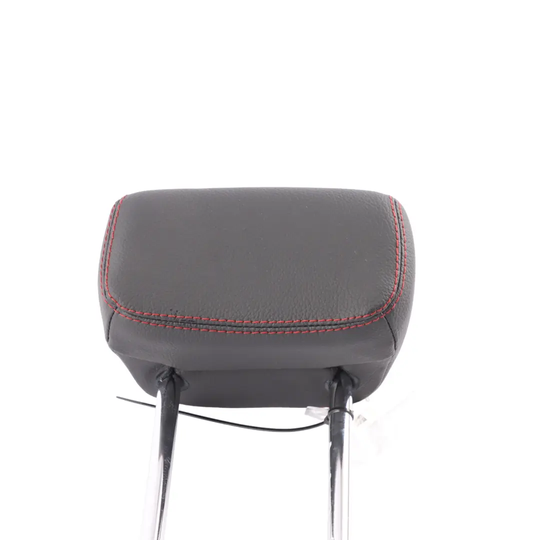 Mercedes W205 Poggiatesta Sedile Posteriore Pelle Nera Cuciture Rosse - SKU A2059703000 - Numero di parte A2059703000