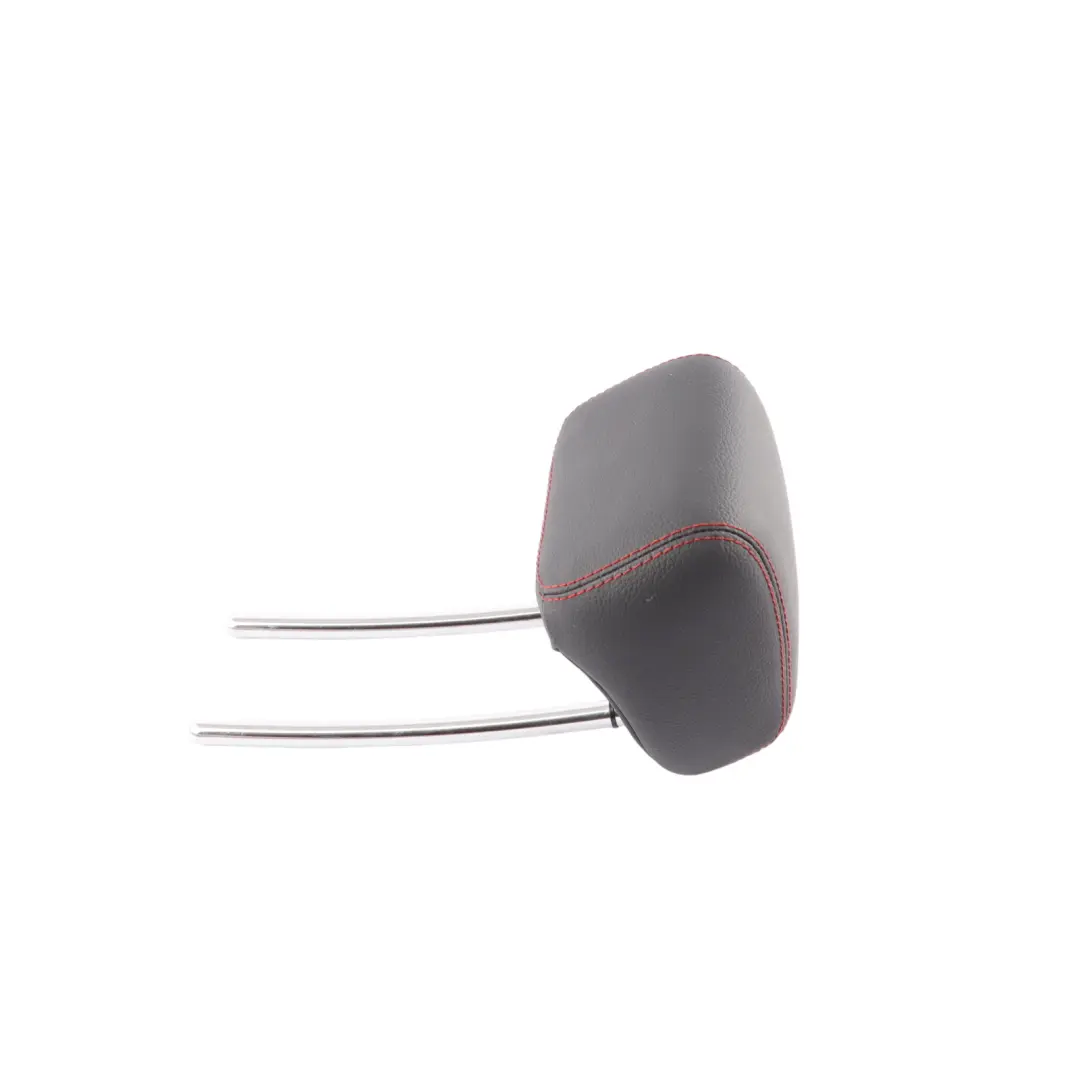 Reposacabezas Asiento Trasero Centro Negro Cuero Costura Roja para Mercedes W205 con número de pieza A2059703400 Mercedes W205 Reposacabezas Asiento Trasero Centro Negro Cuero Costura Roja - SKU A2059703400 - Número de pieza A2059703400