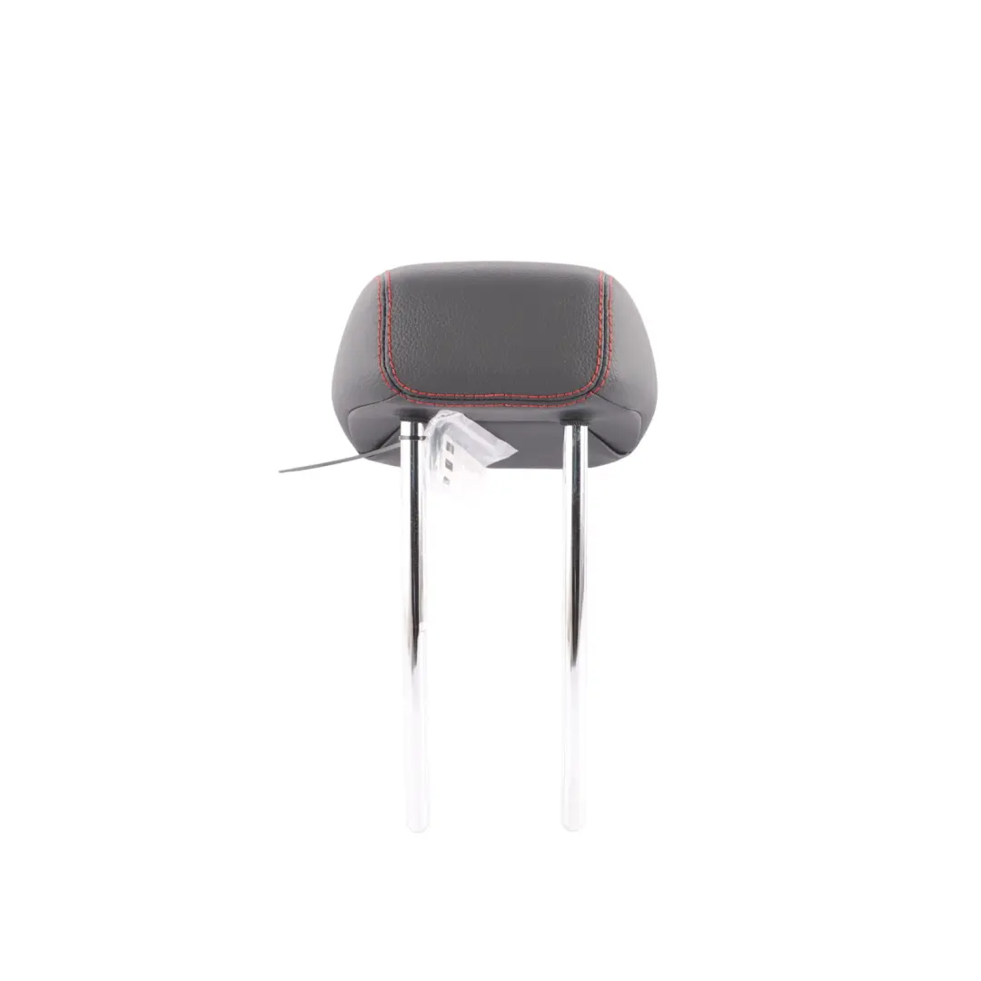 Reposacabezas Asiento Trasero Centro Negro Cuero Costura Roja para Mercedes W205 con número de pieza A2059703400 Mercedes W205 Reposacabezas Asiento Trasero Centro Negro Cuero Costura Roja - SKU A2059703400 - Número de pieza A2059703400