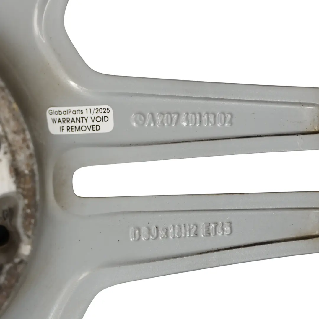 Mercedes W207 A207 Felga Aluminiowa 18" 8J ET:45 - SKU A2074011302-1 - Numer Części A2074011302
