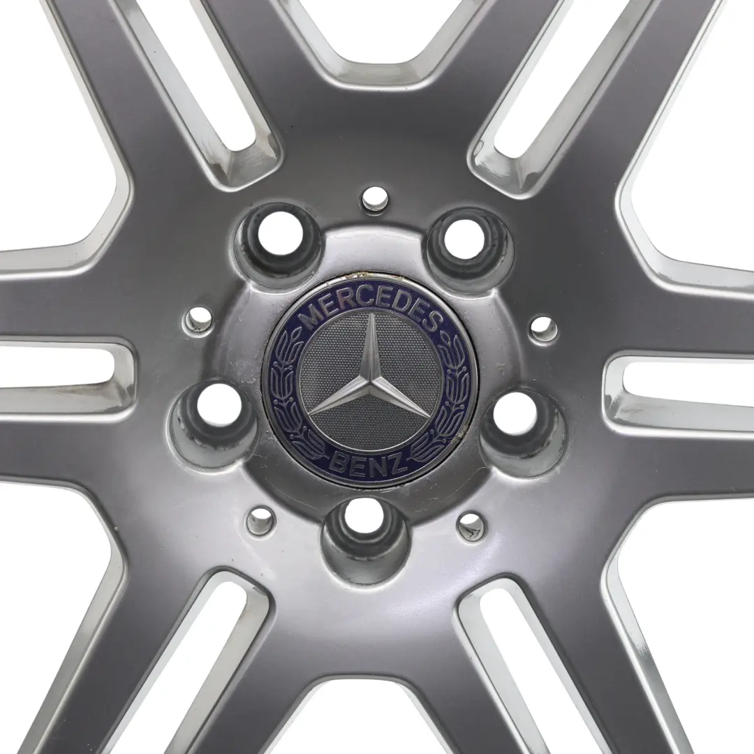 Mercedes W207 A207 Alloy Wheel Rim 18" 8.5J ET:49 6-Double Spoke - SKU A2074011402-3 - Part number A2074011402