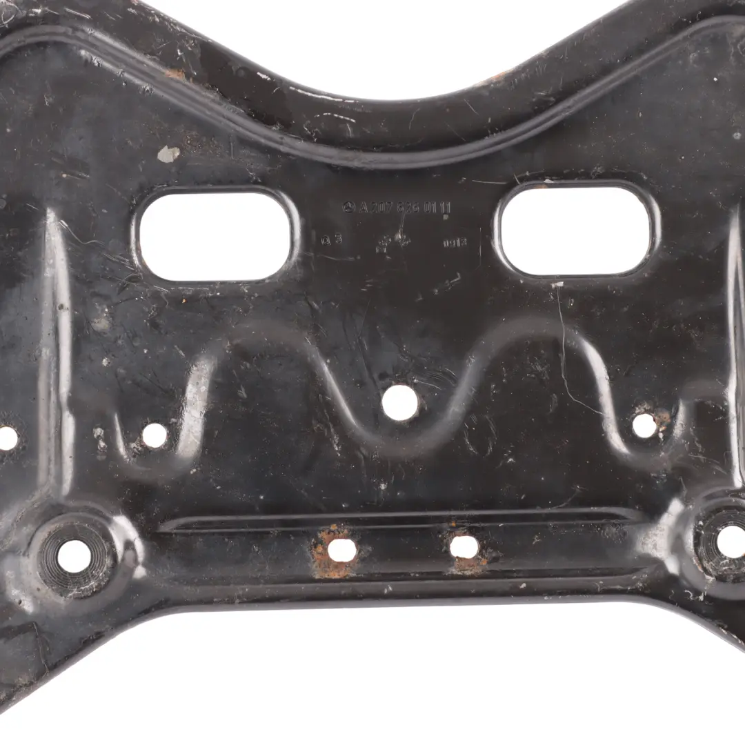 Mercedes A207 C207 Front Subframe Crossmember Cover Shield - SKU A2076260111 - Part number A2076260111
