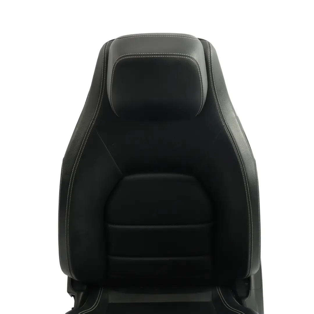 Mercedes W207 A207 Asiento Delantero Izquierdo Eléctrico Coupé Símil Piel Negra - SKU A2079101547-7 - Número de pieza A2079101547