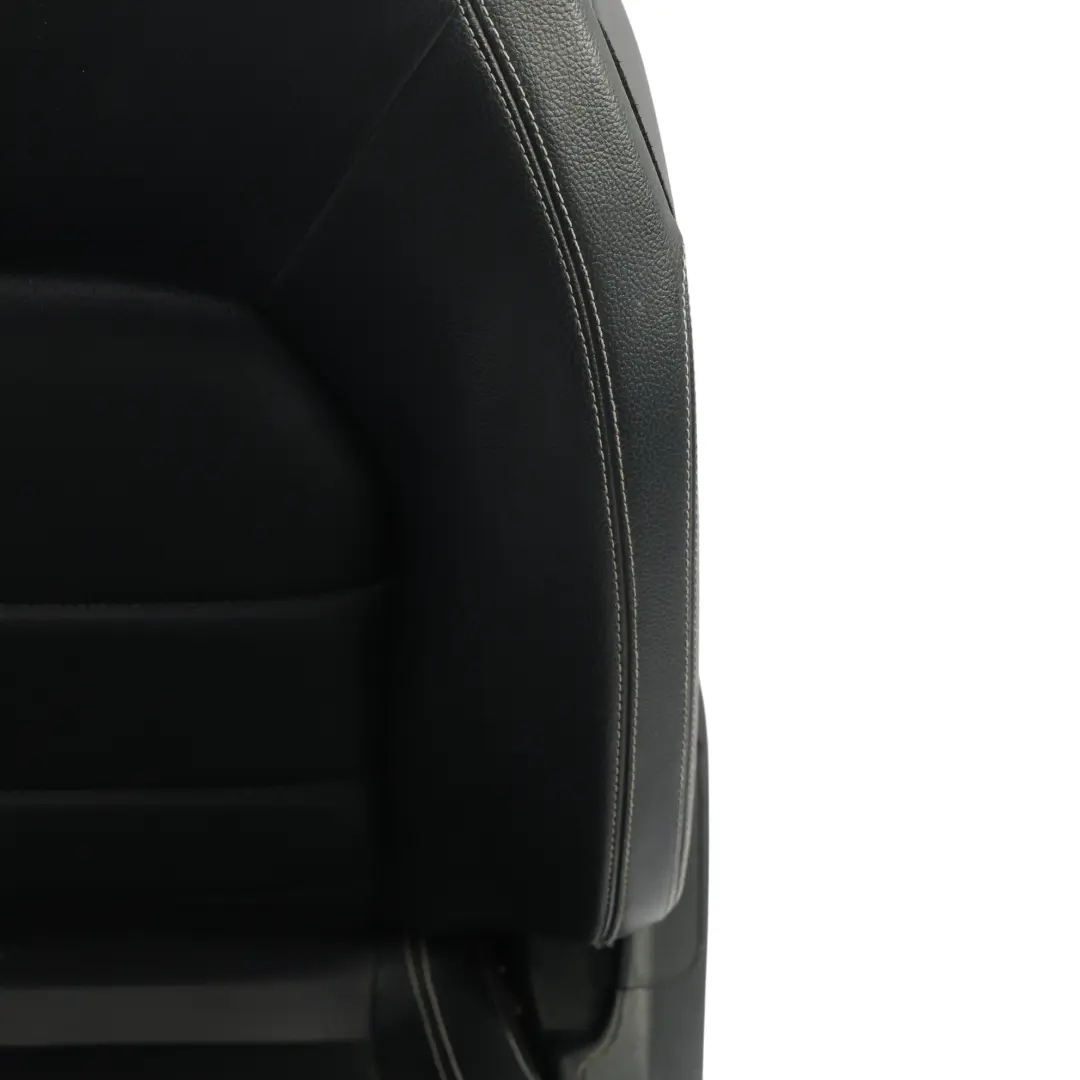 Mercedes W207 A207 Coupé Sedile Anteriore Elettrico Finta Pelle Nero - SKU A2079101547-7 - Numero di parte A2079101547