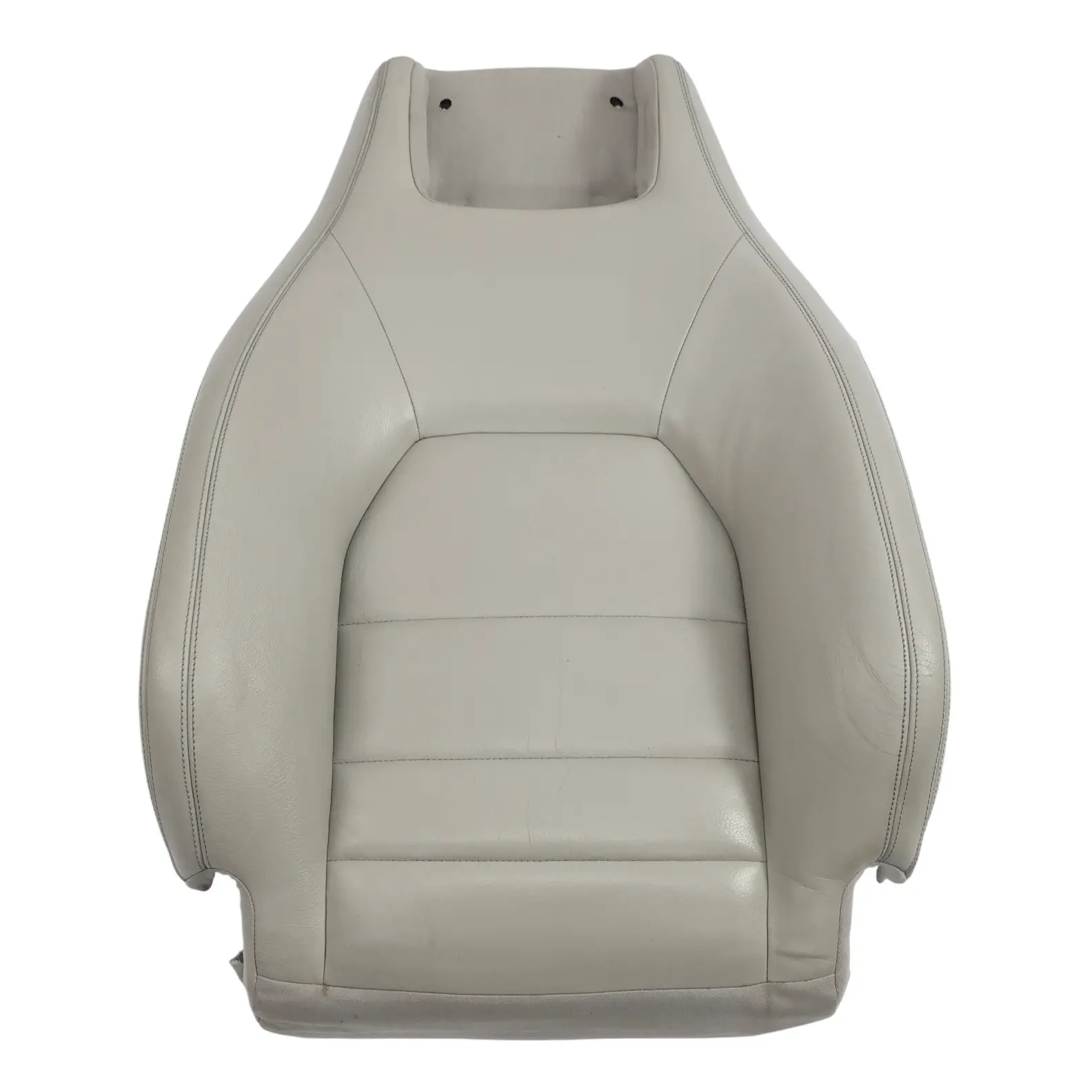 Mercedes W207 A207 Coupe Asiento Delantero Izquierdo Cuero Gris Calefaccionado