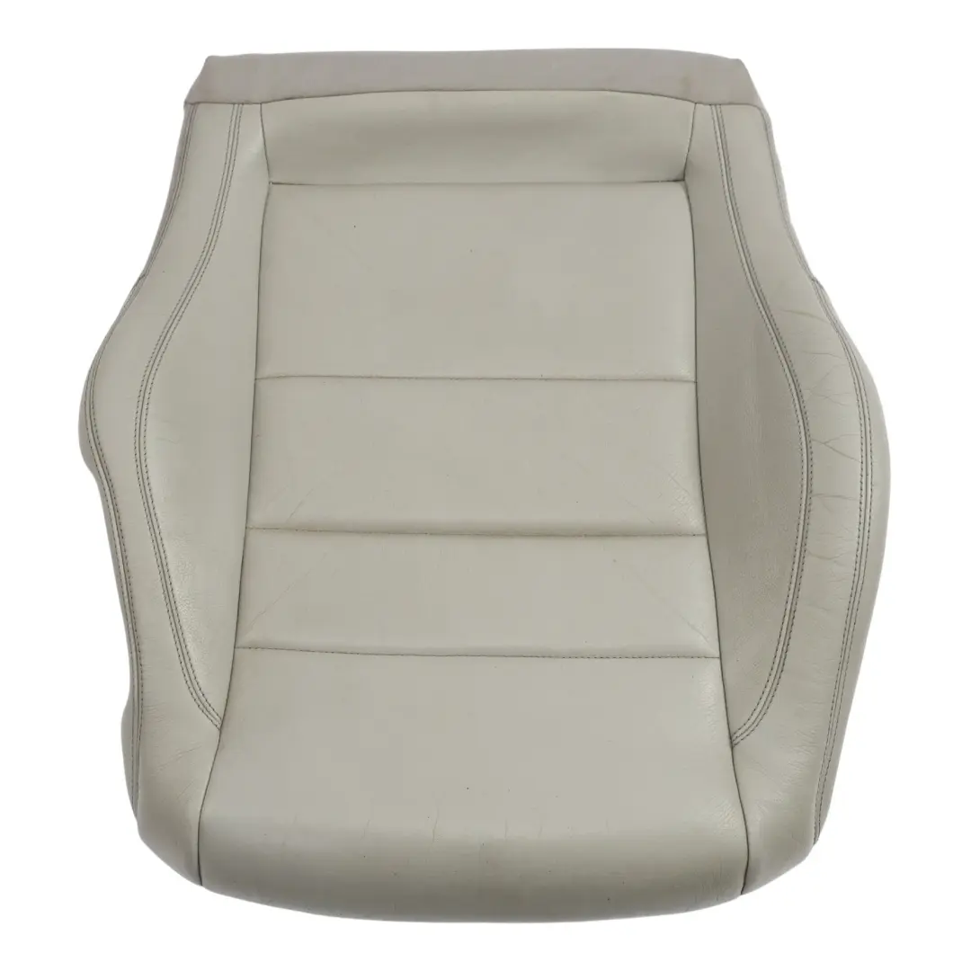 Mercedes W207 Front Seat Cover Heated Left N/S Leather Alpaca Grey - SKU A2079102546-1 - Part number A2079102546