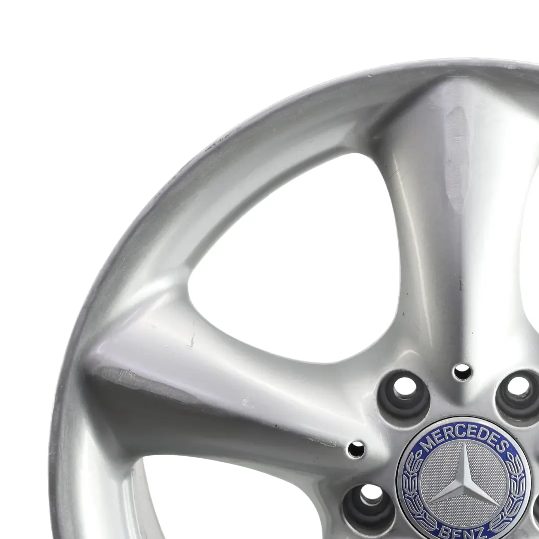 Front Alloy Wheel Rim 17" ET:36 7,5J to Mercedes W203 W209 Silver with Part number A2094010502 Mercedes W203 W209 Silver Front Alloy Wheel Rim 17" ET:36 7,5J - SKU A2094010502-1 - Part number A2094010502