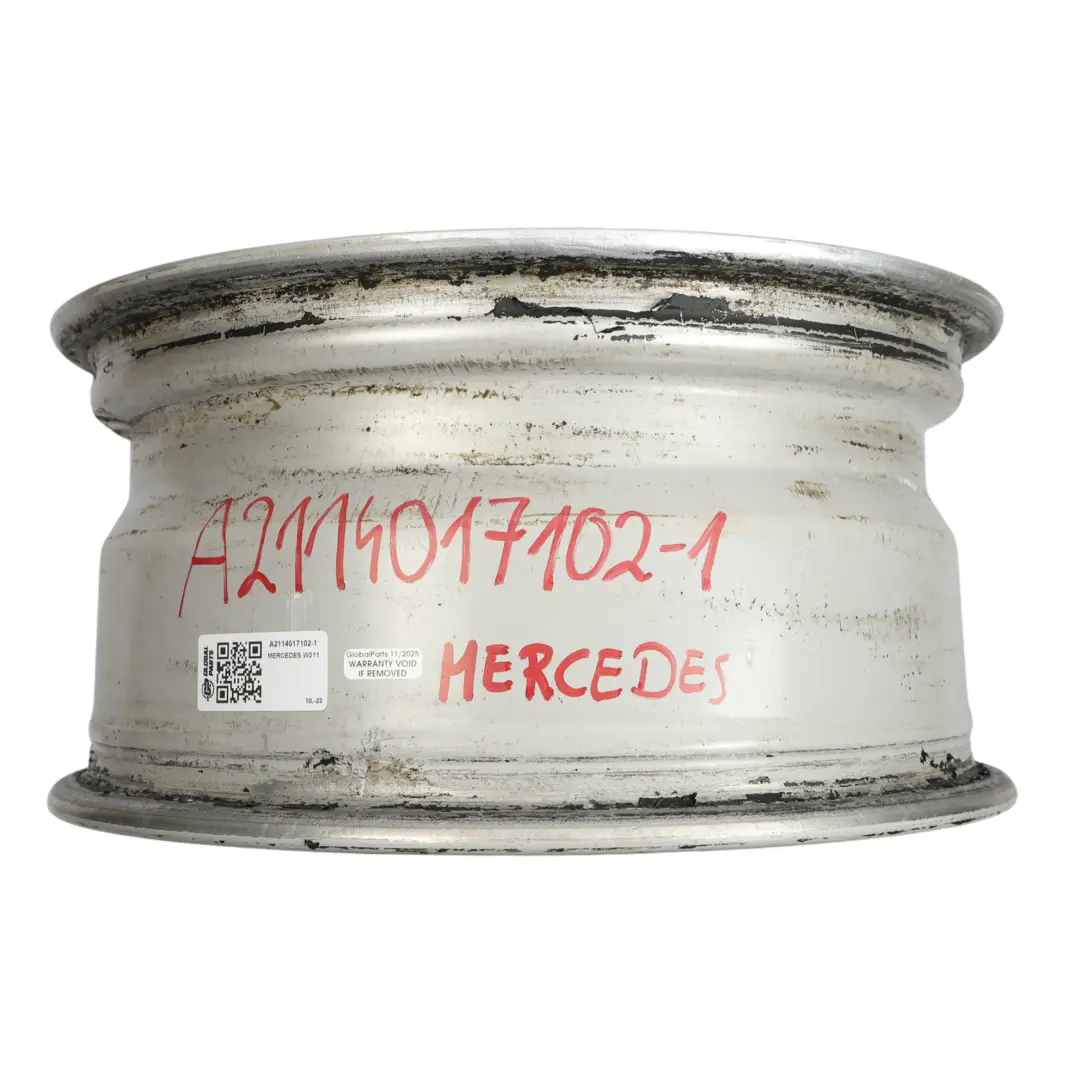 Silber Felge 16" 5 Doppel Speiche ET:42 7,5J für Mercedes W211 mit Teilenummer A2114017102 Mercedes W211 Silber Felge 16" 5 Doppel Speiche ET:42 7,5J - SKU A2114017102-1 - Teilenummer A2114017102