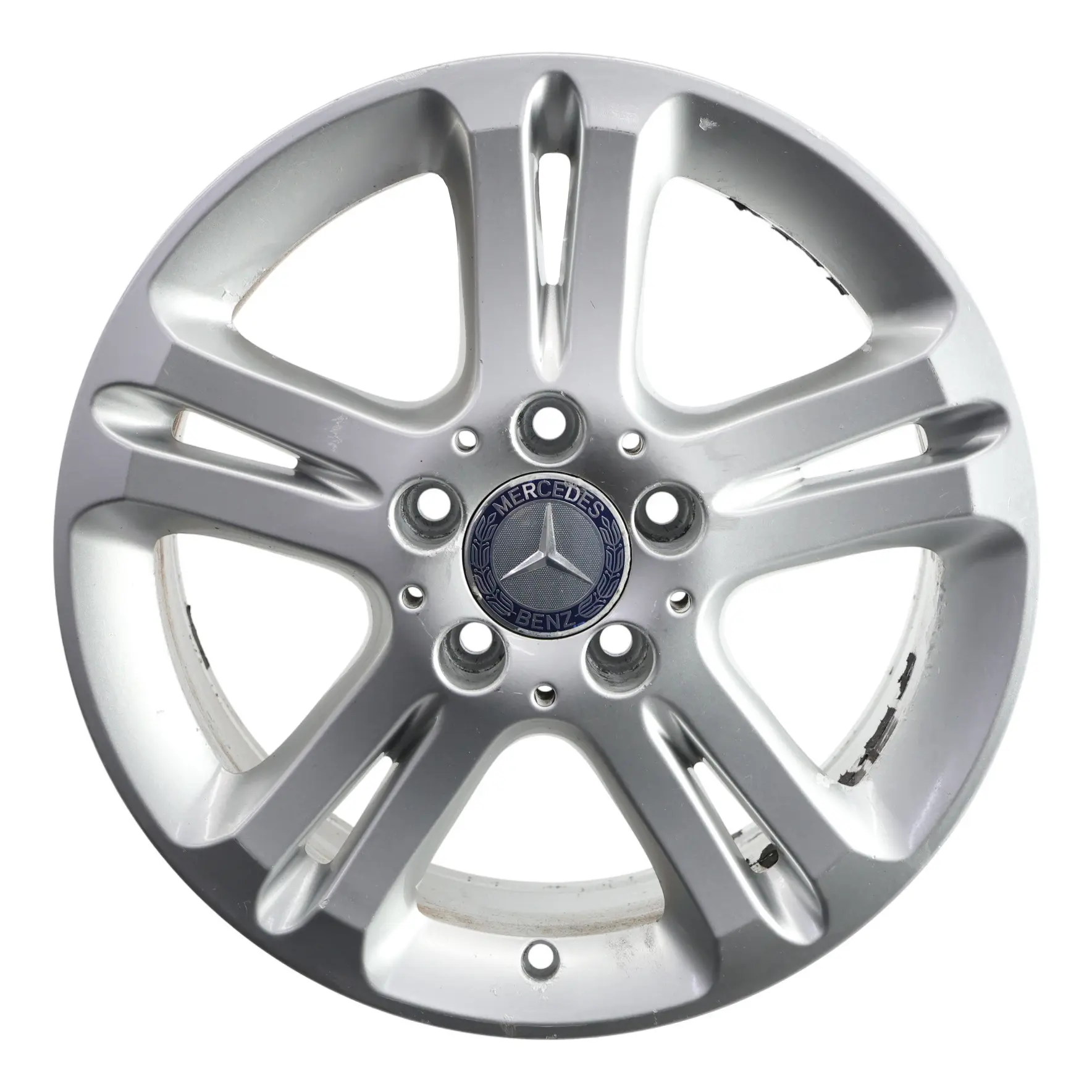 Mercedes W211 Jante Alliage Argent 16" 5 Double Rayon ET:42 7,5J A2114017102