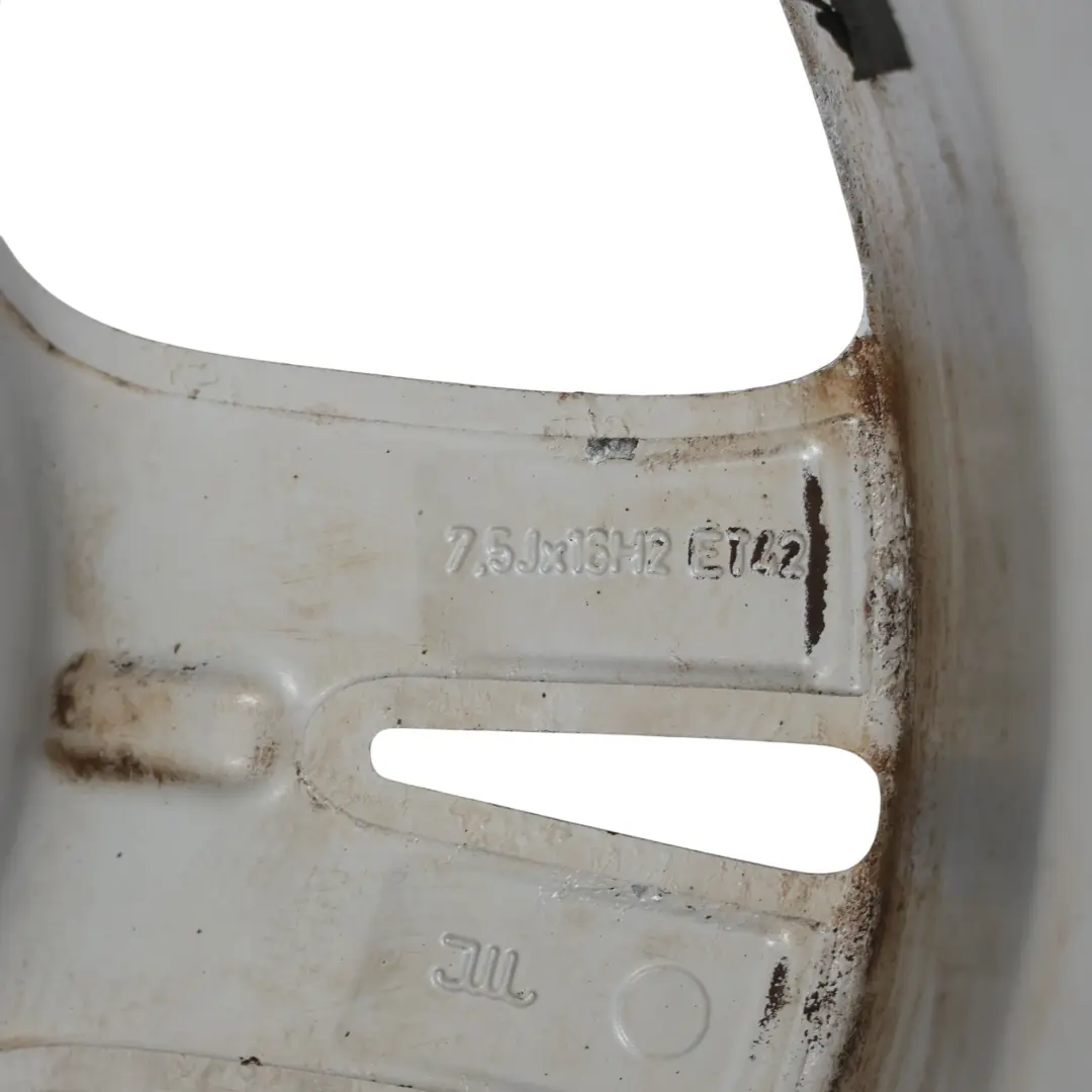 Mercedes W211 Jante Alliage Argent 16" 5 Double Rayon ET:42 7,5J - SKU A2114017102-2 - Numéro de pièce A2114017102