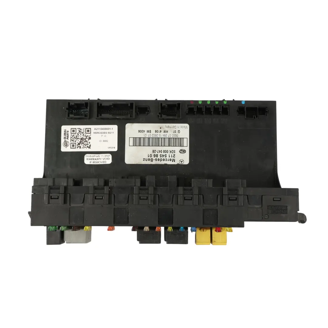 Sicherungskasten Mercedes W211 CLS C219 Heck SAM Modul Relais Steuergerät für mit Teilenummer A2115458601 Sicherungskasten Mercedes W211 CLS C219 Heck SAM Modul Relais Steuergerät - SKU A2115458601-1 - Teilenummer A2115458601