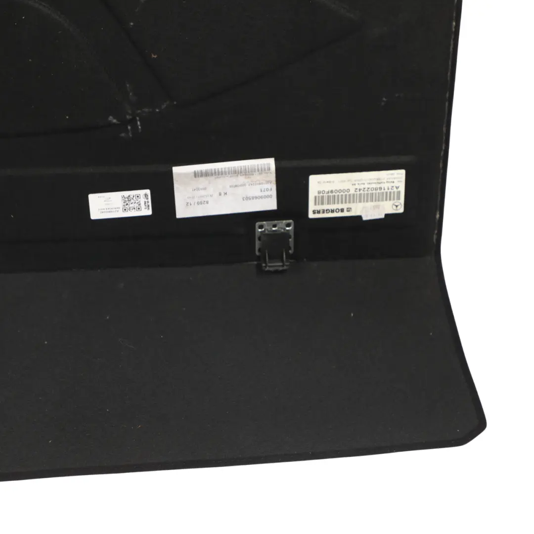Trim Panel Carpet Floor Boot Trunk to Mercedes W221 Cover with Part number A2116802242 Mercedes W221 Cover Trim Panel Carpet Floor Boot Trunk - SKU A2116802242 - Part number A2116802242