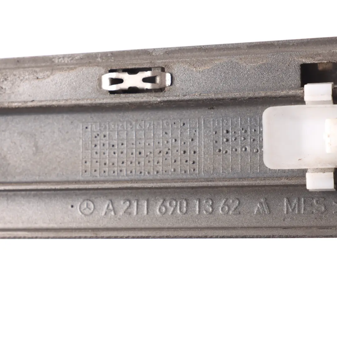 W211Door Molding Tanzanite Blue Rear Left N/S to Mercedes S211 with Part number A2116901362 Mercedes S211 W211Door Molding Tanzanite Blue Rear Left N/S - SKU A2116901362-ING - Part number A2116901362