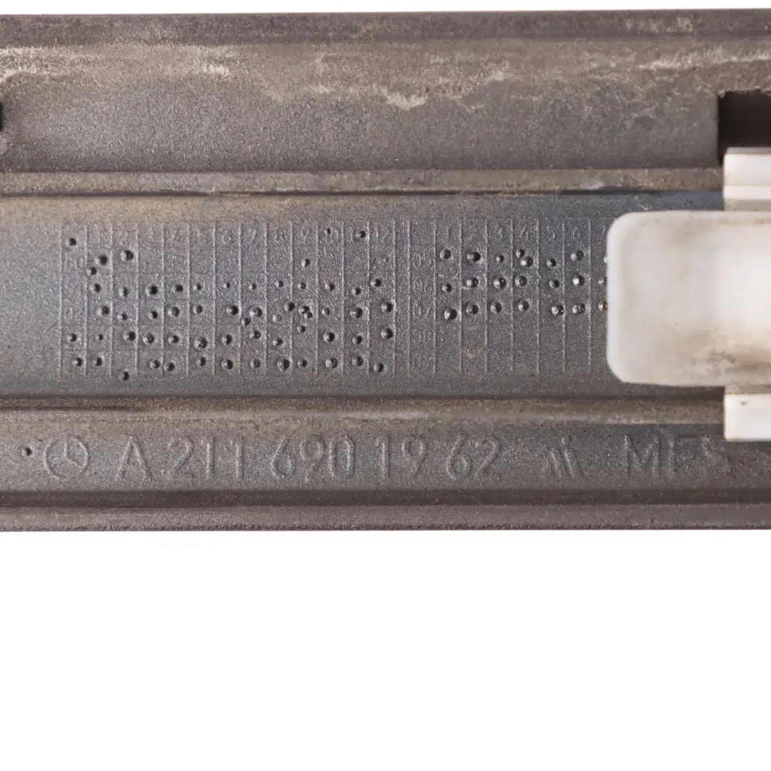 Door Moulding Strip Front Left N/S Trim Cover Indium Grey - 963 to Mercedes W211 with Part number A2116901962 Mercedes W211 Door Moulding Strip Front Left N/S Trim Cover Indium Grey - 963 - SKU A2116901962-ING - Part number A2116901962